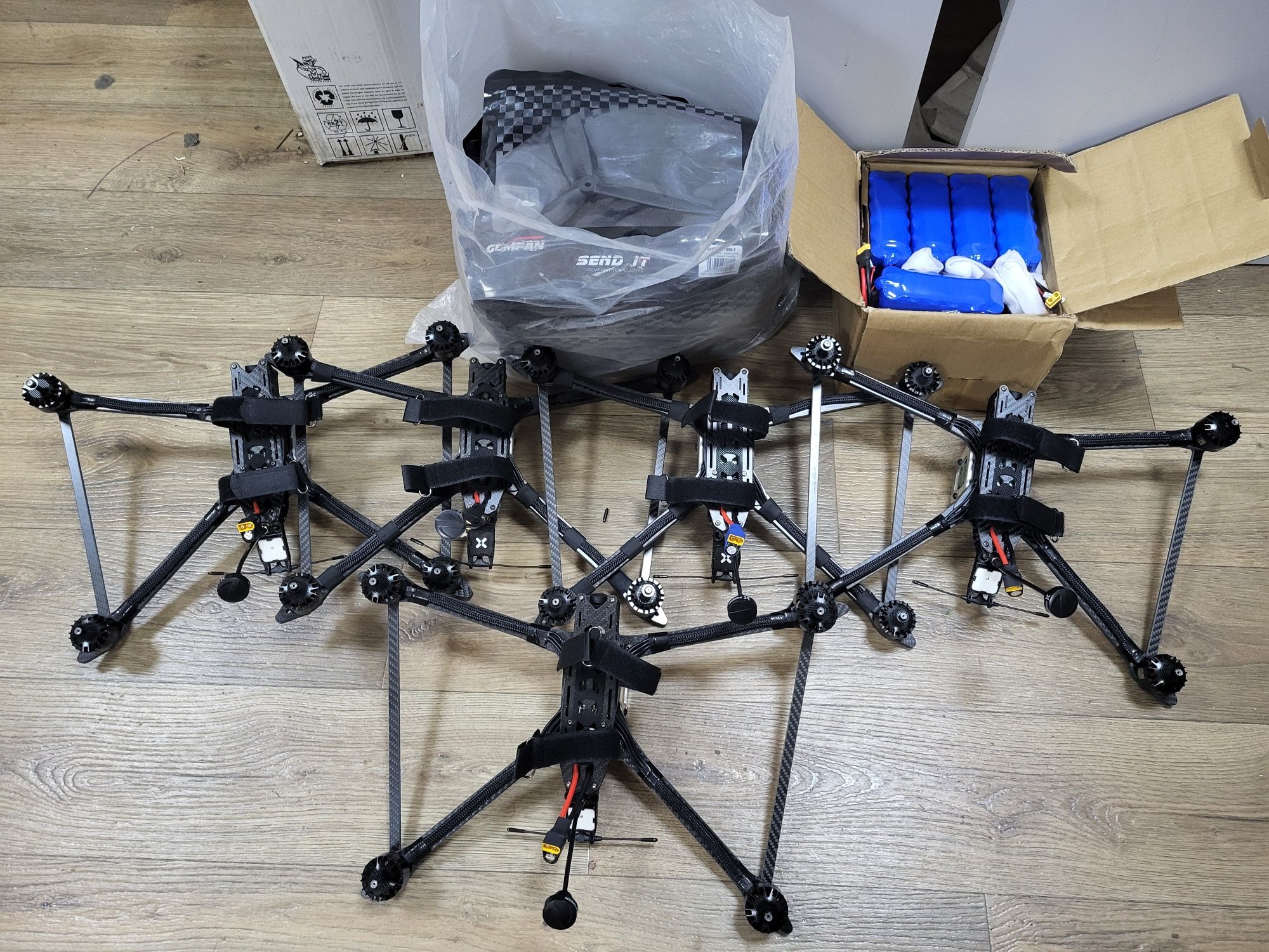 Fpv дрони 7, 8, 10, 13 дюймів
