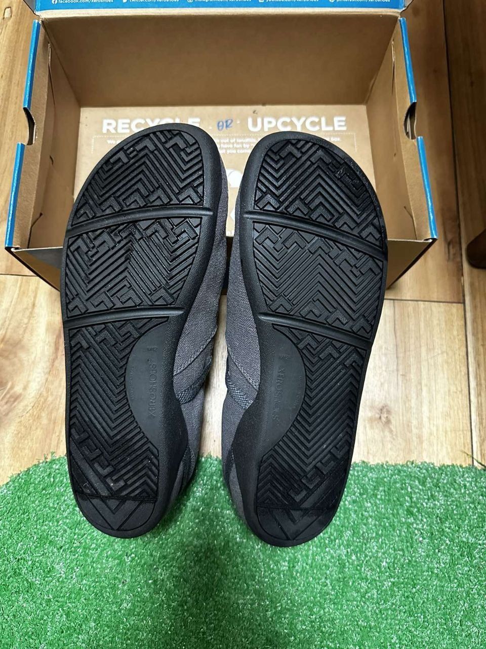 Нові Сліпони мокасини з конопляного полотна barefoot APTOS XERO SHOES