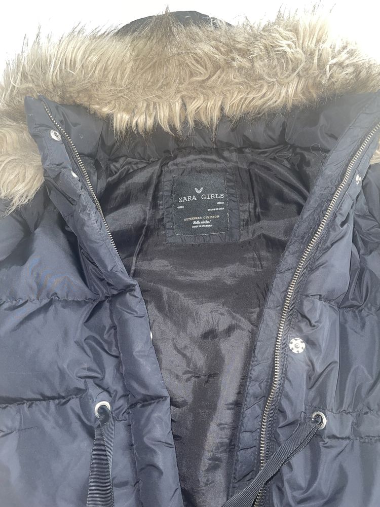 Zara куртка пуховик