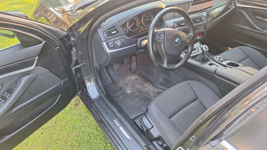 Bmw f11 520d  247 tys km po dużym serwisie sprowadzona