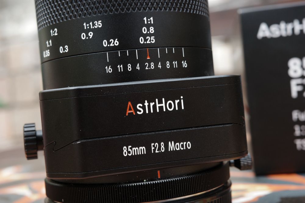 Об'єктив Astrhori 85mm 2.8 Tilt Macro Lens Fullframe для Canon RF