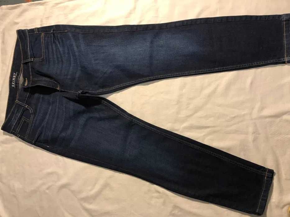 spodnie jeansowe skinny 42