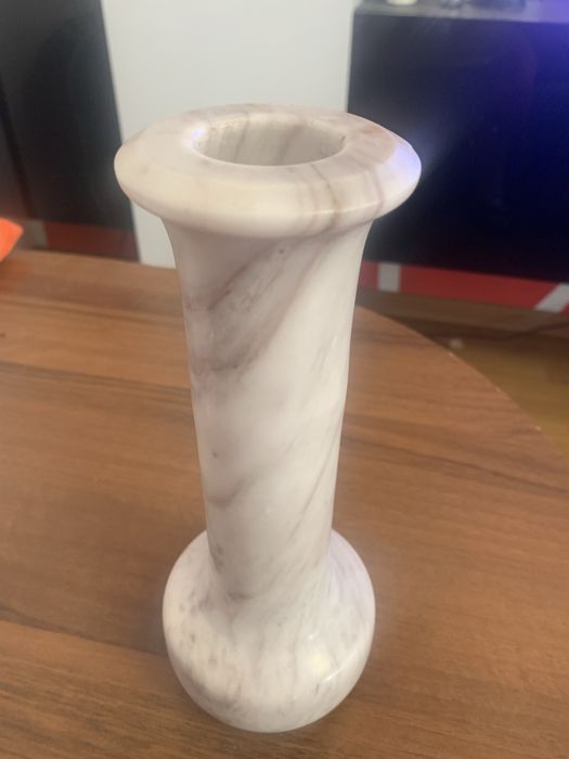 Wazon swiecznik marmur 23cm