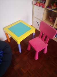 MAMMUT Cadeira e Mesa para criança