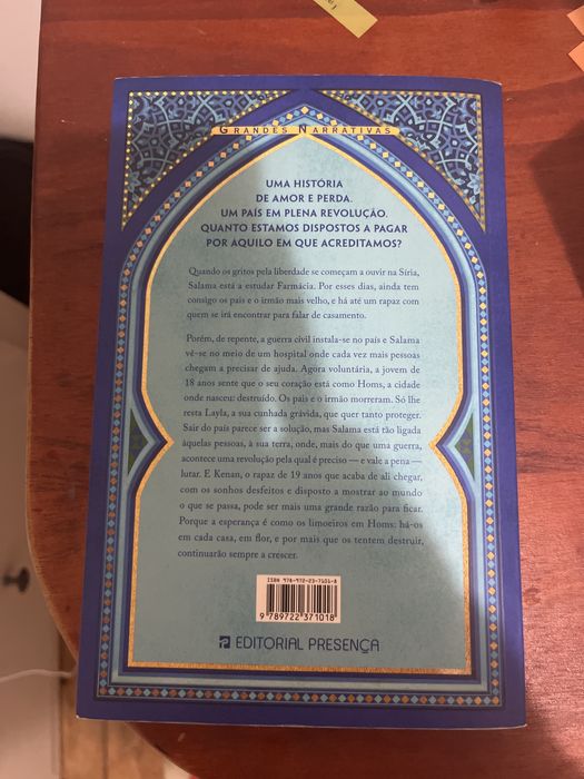 Livro onde crescem os limoeiros