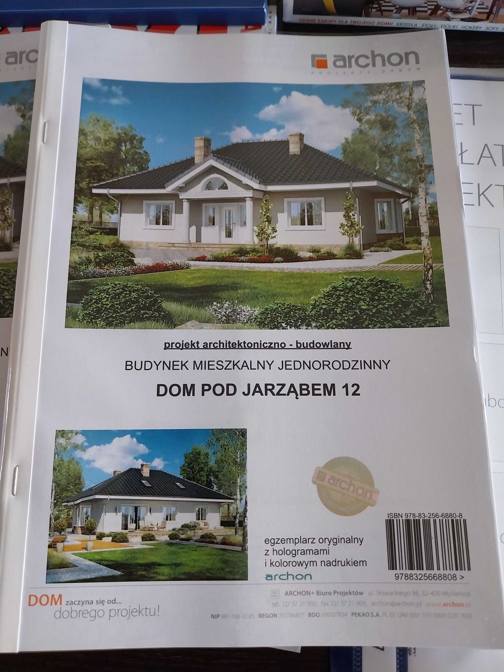 Projekt domu Pod Jarzębem 12 Archon