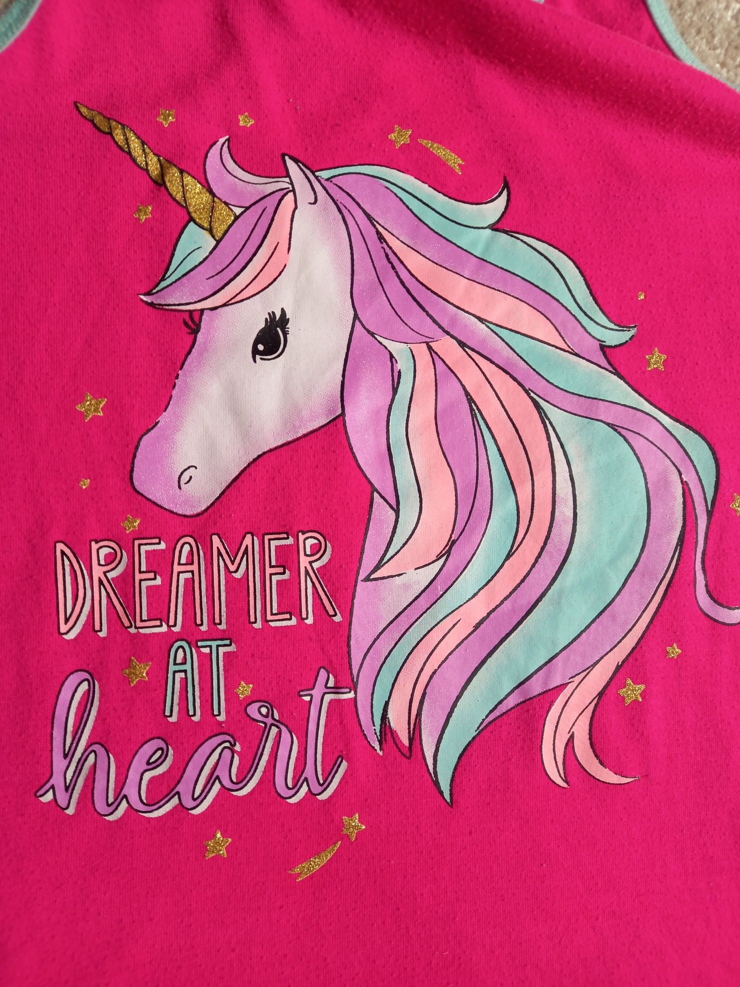 Unicorn jednorożec piżamka piżama dla dziewczynki 140 cm
