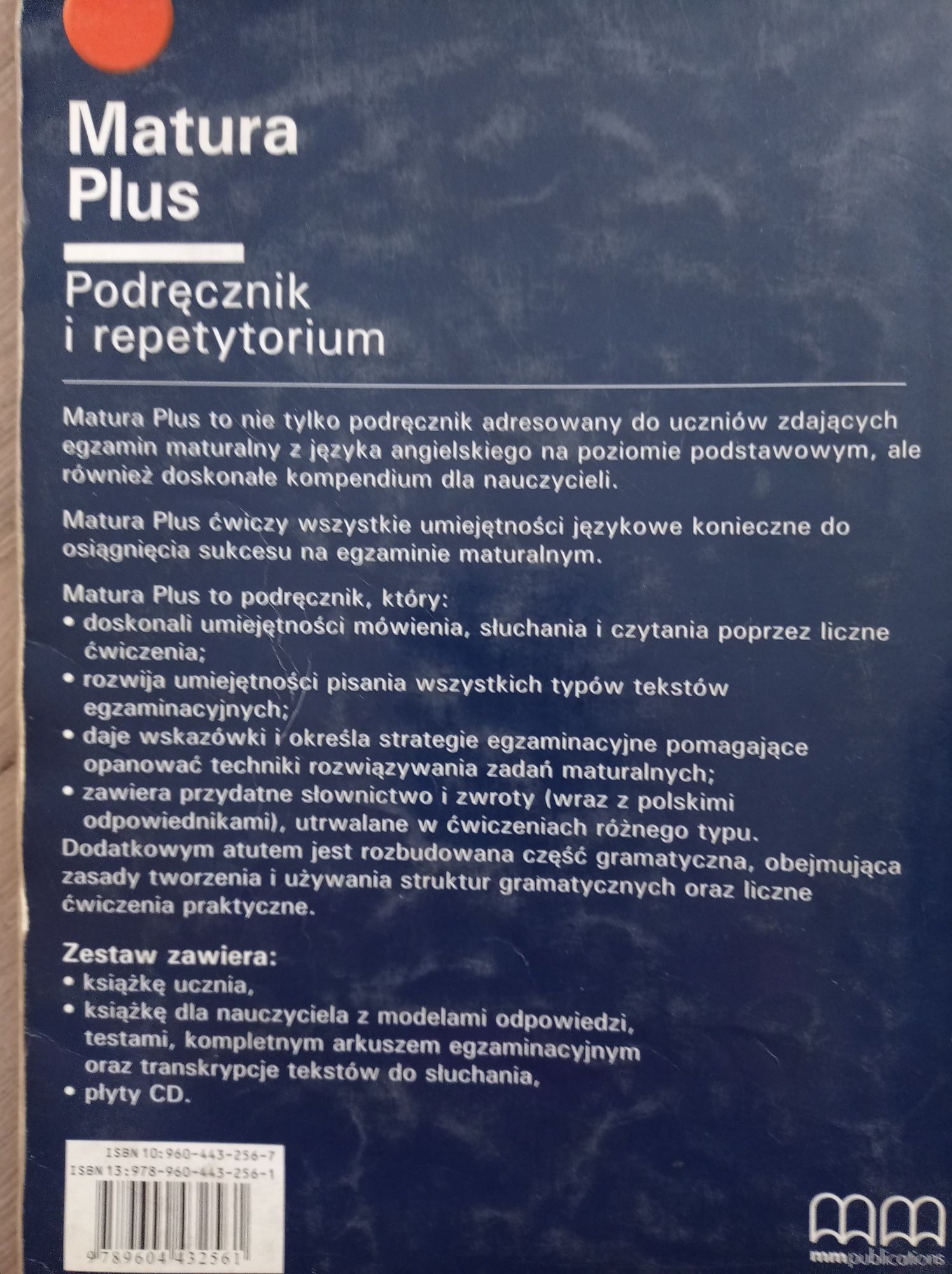 Matura Plus. Podręcznik. J. angielski