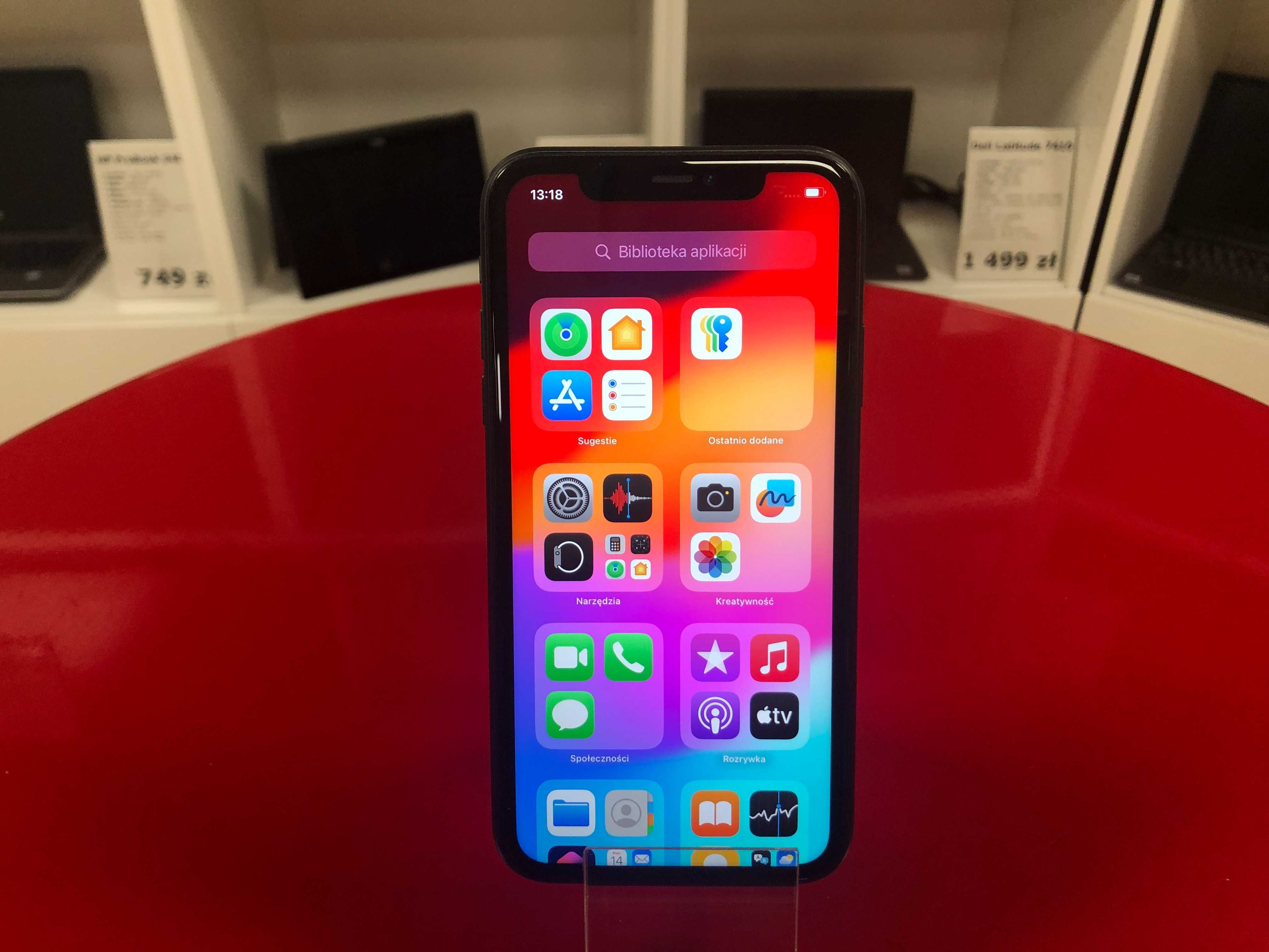 Telefon Apple iPhone 11 64GB 2x12Mpx Bez Blokad Gwarancja Faktura 23%