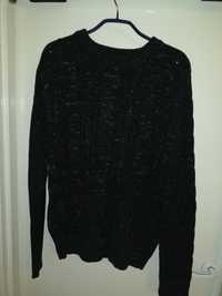 Męski czarny sweter S