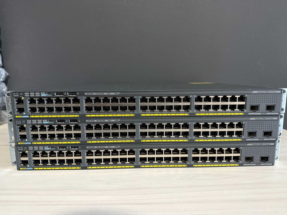 48 Full PoE+ Коммутаторы Cisco Catalyst WS-C2960X-48FPD-L  нал/безнал
