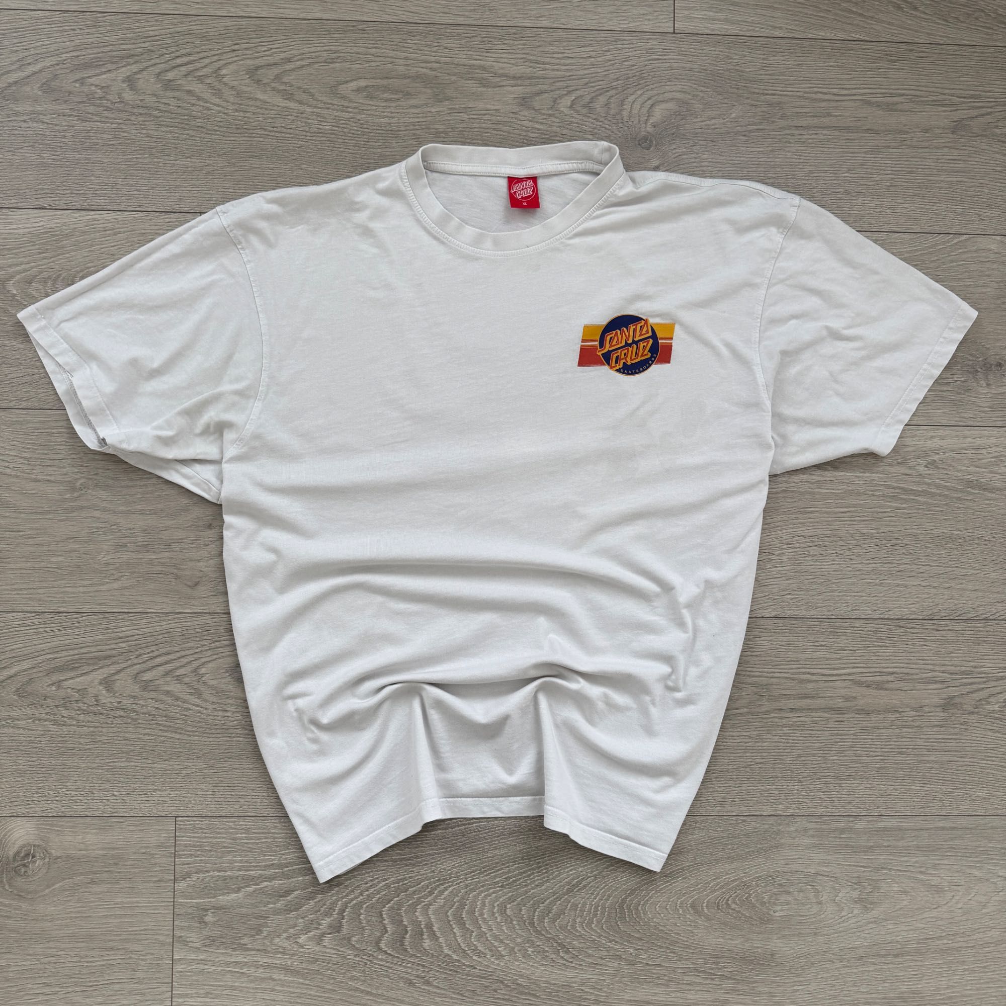 Біла Футболка Санта Круз Santa Cruz Shark Print, розмір XL, оригінал