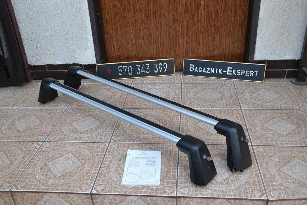 MERCEDES S W222 ORYGINALNY Bagażnik,Relingi Belki,,Poprzeczki Wysyłka