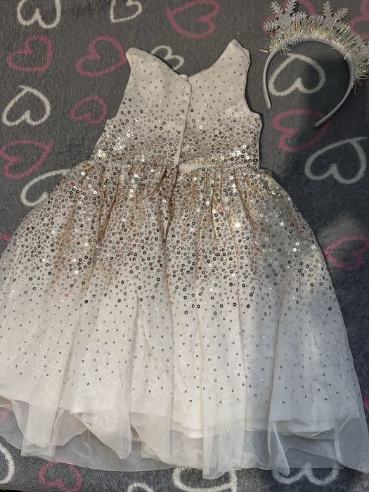 Сукня Hm і обруч сніжинки