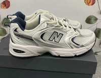 New Balance 530 White Silver Navy  41