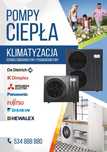 Pompa ciepła CO, Daikin, Panasonic, Mitsubishi, Fujitsu , montaż