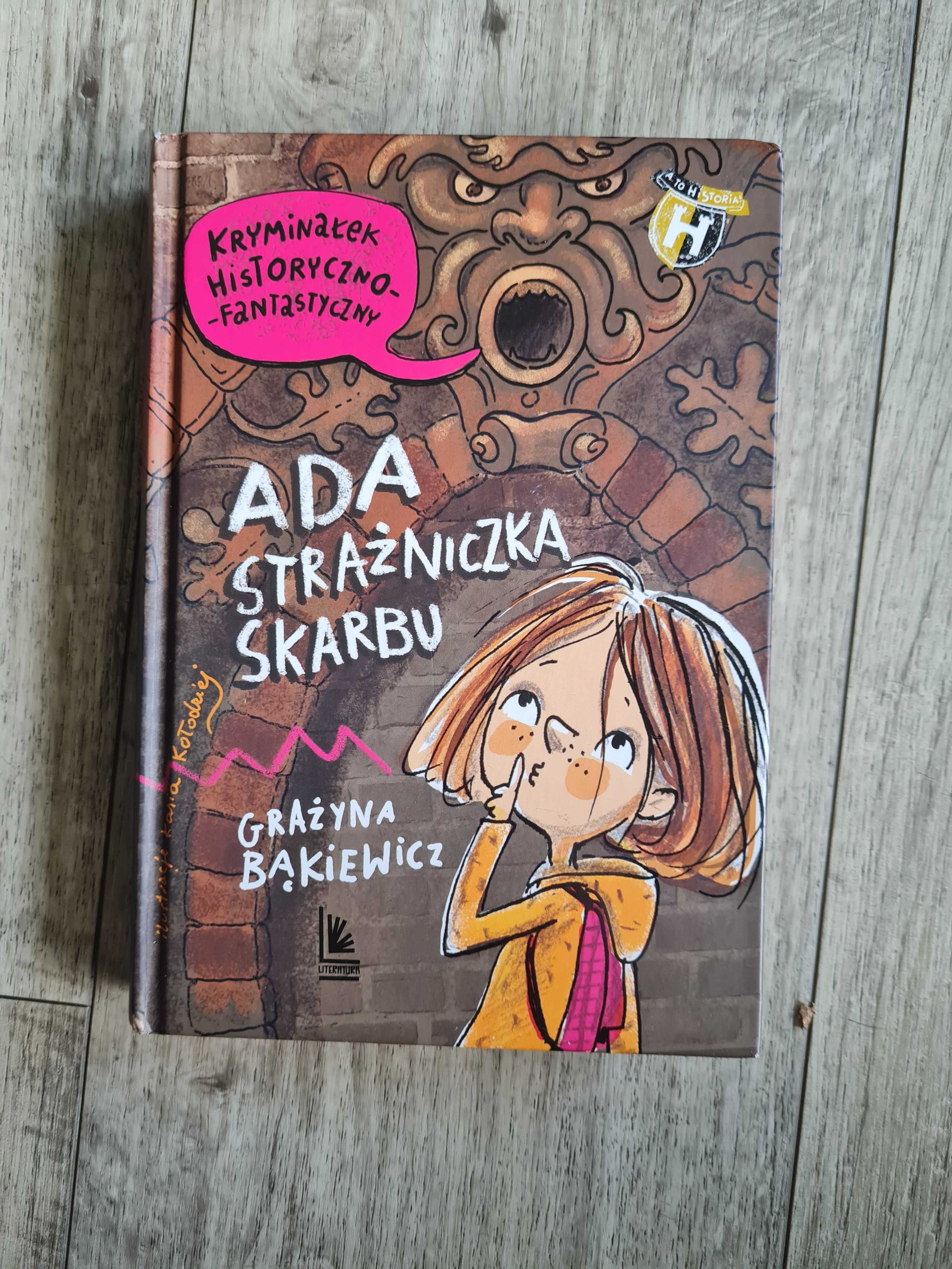 Książka Ada strażniczka skarbu