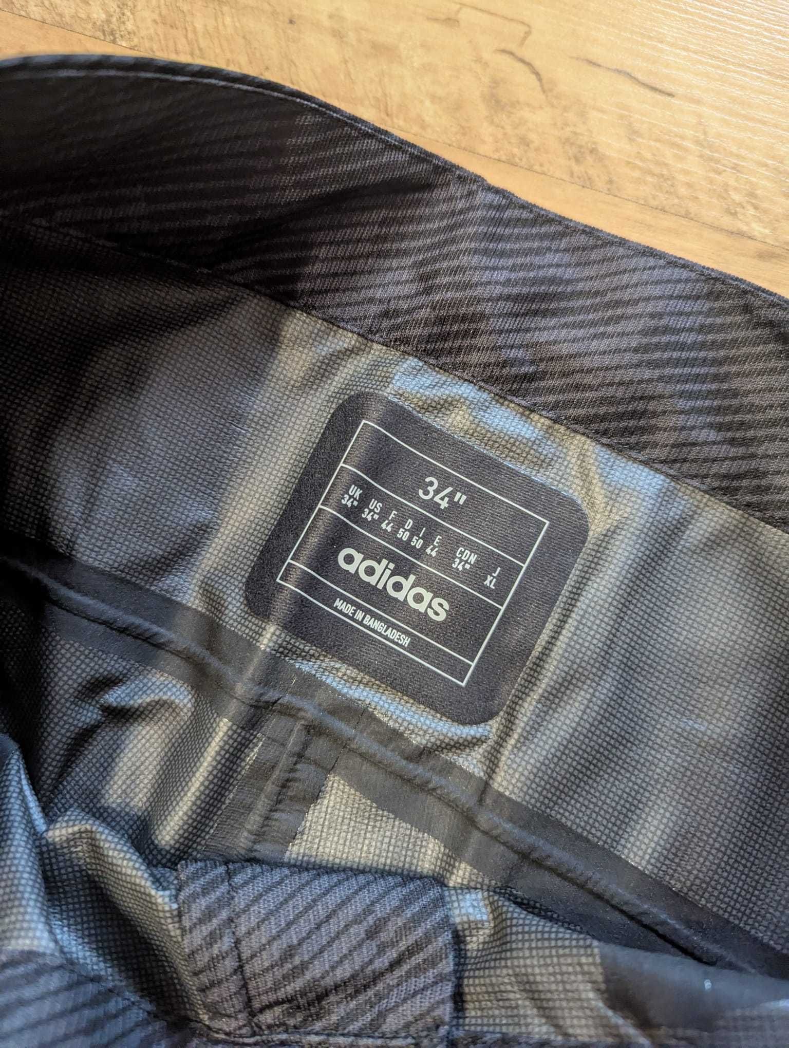 Spodnie męskie techniczne Adidas Terrex Techrock dry rain pants 34 XL