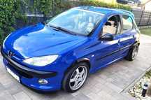 sprzedam peugeot 206 z przebiegiem 95000 km, bez korozji, salon polska