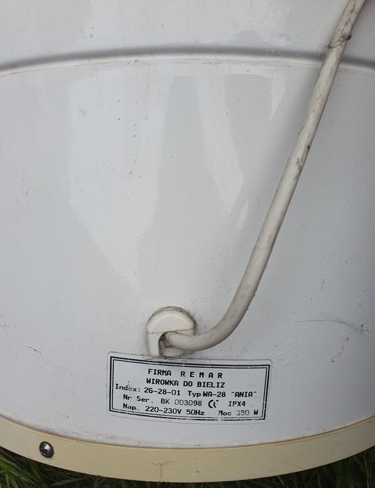 Wirówka prl działa