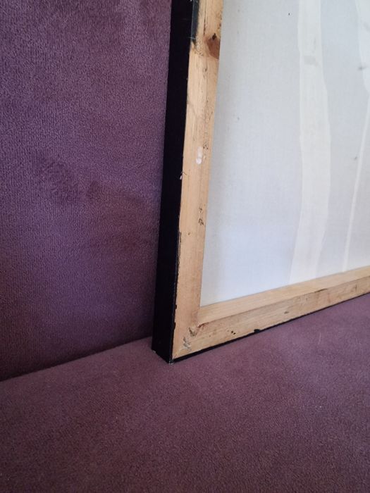 4 obrazy czarne czerwone kwiaty 3D srebrne duże wyjatkowe