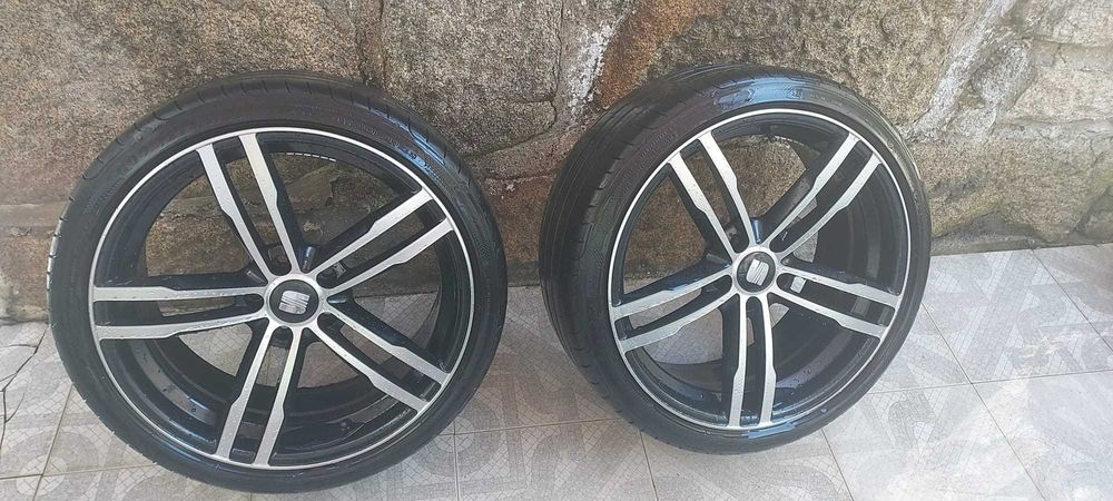 Vendo 4 Jantes 19'' + 4 Pneus em bom estado - SEAT Leon