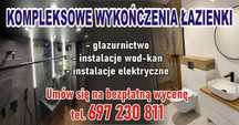 Remont łazienki A- Z , Wykonczenia - WOLNE TERMINY !!