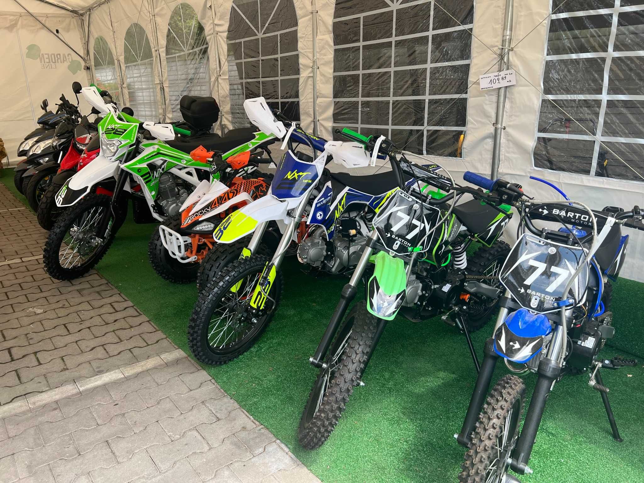 Motocykl BARTON NXT 250 L cross enduro NIE KTM Husqvarna Yamaha