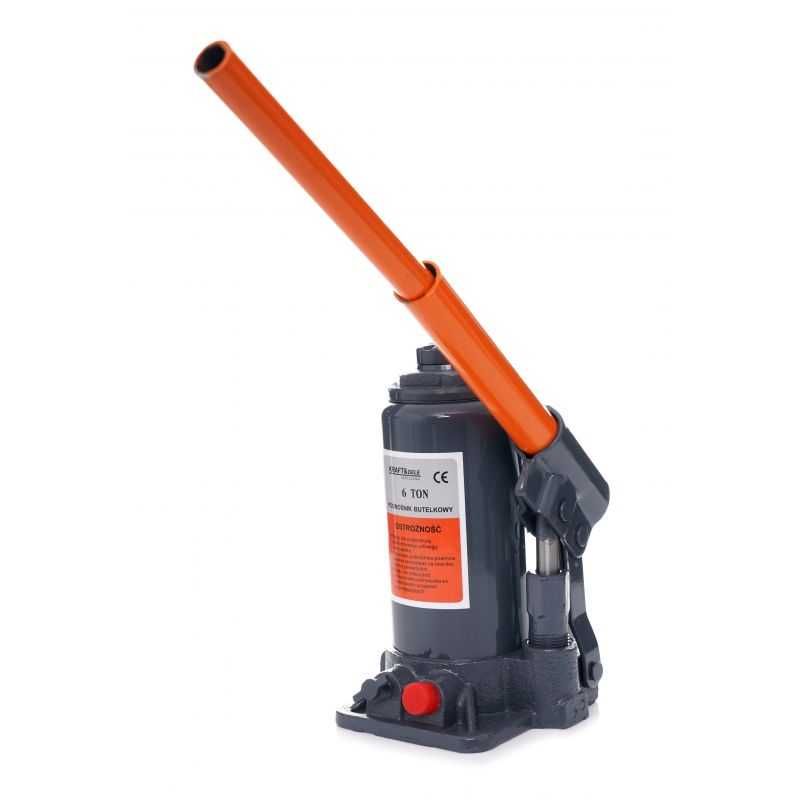 KRAFT&DELE Podnośnik Butelkowy Słupkowy Hydrauliczny Lewarek 6T KD1982