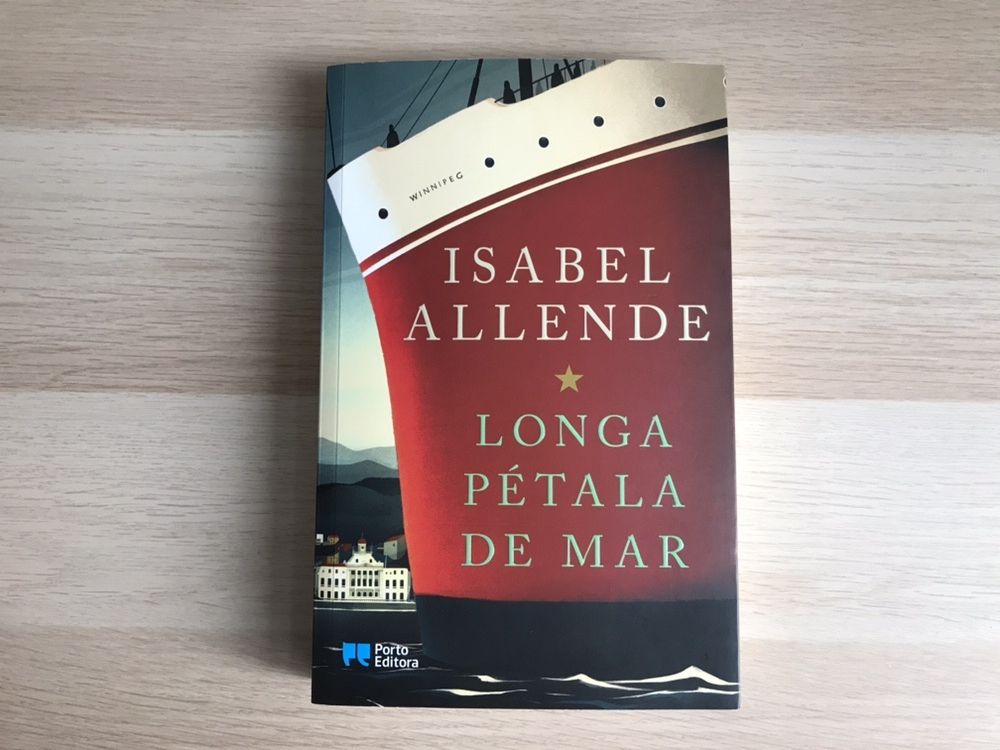 Livro Longa Pétala de Mar - Isabel Allende