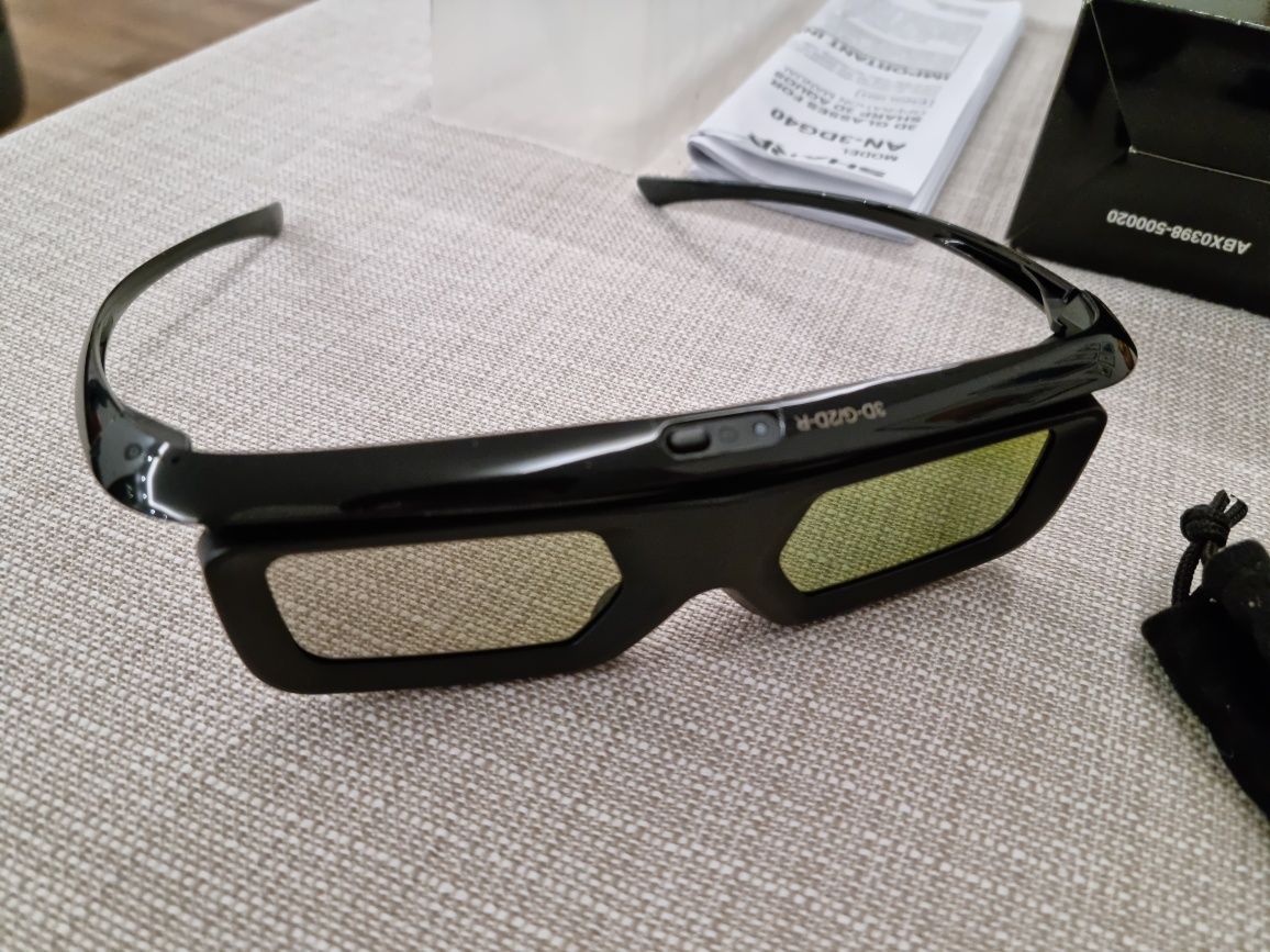 Okulary 3D Sharp AN-3DG40 zestaw 4 sztuki