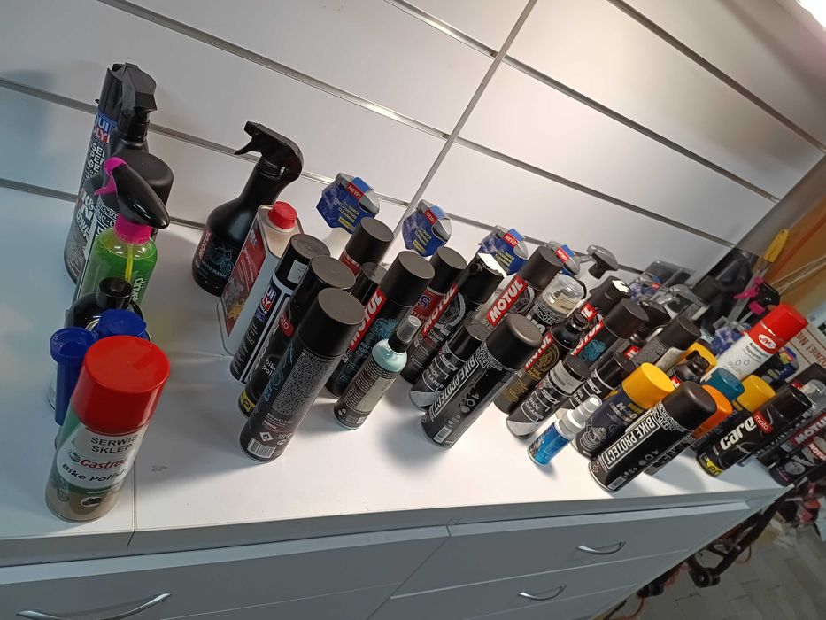 Pakiet markowej Chemii do motocykla S100, Motul, LiquiMoly, SIDI -50%