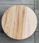 Blat Okrągły 70 cm Jesion drewno naturalne produkt polski
