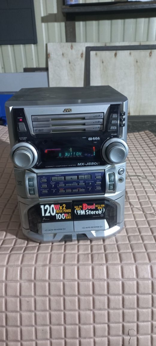 Музичний центр JVC MX-J 550R, без акустики