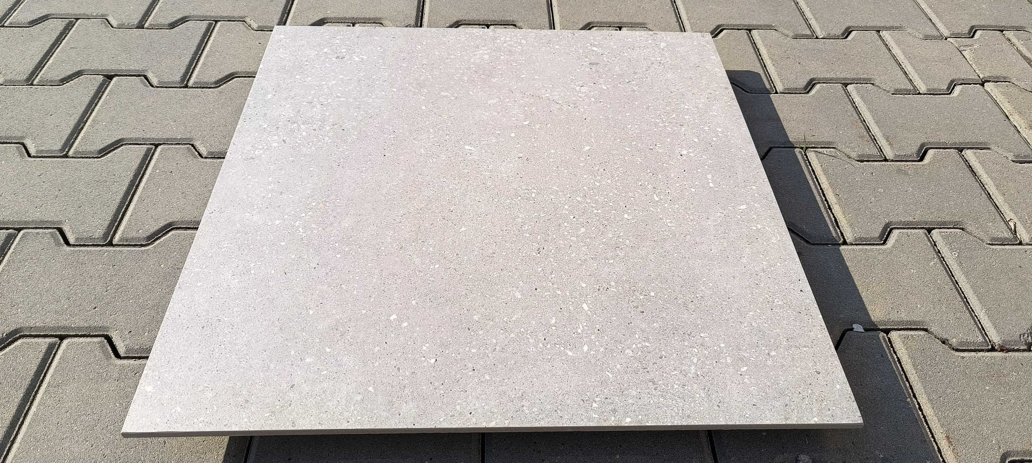 Płytki podłogowe do korytarzy lub garażu gres mat - Kronos 60x60x8