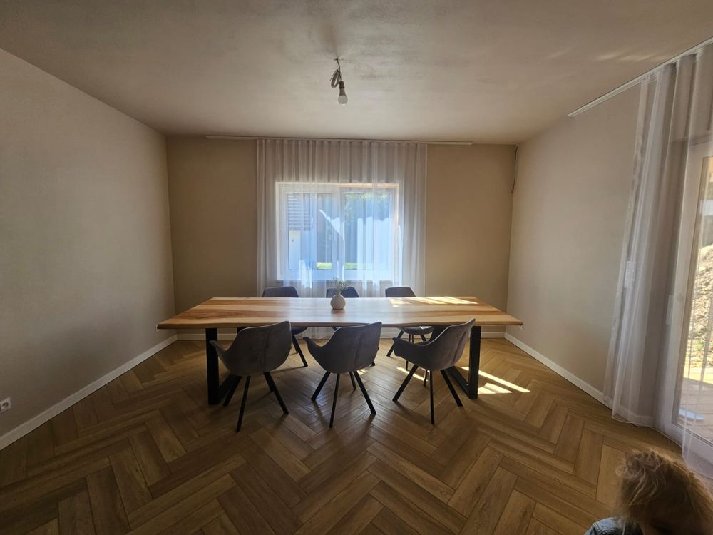 Stół lity JASEN duży /stół dębowy jesionowy monolit monolity stoły
