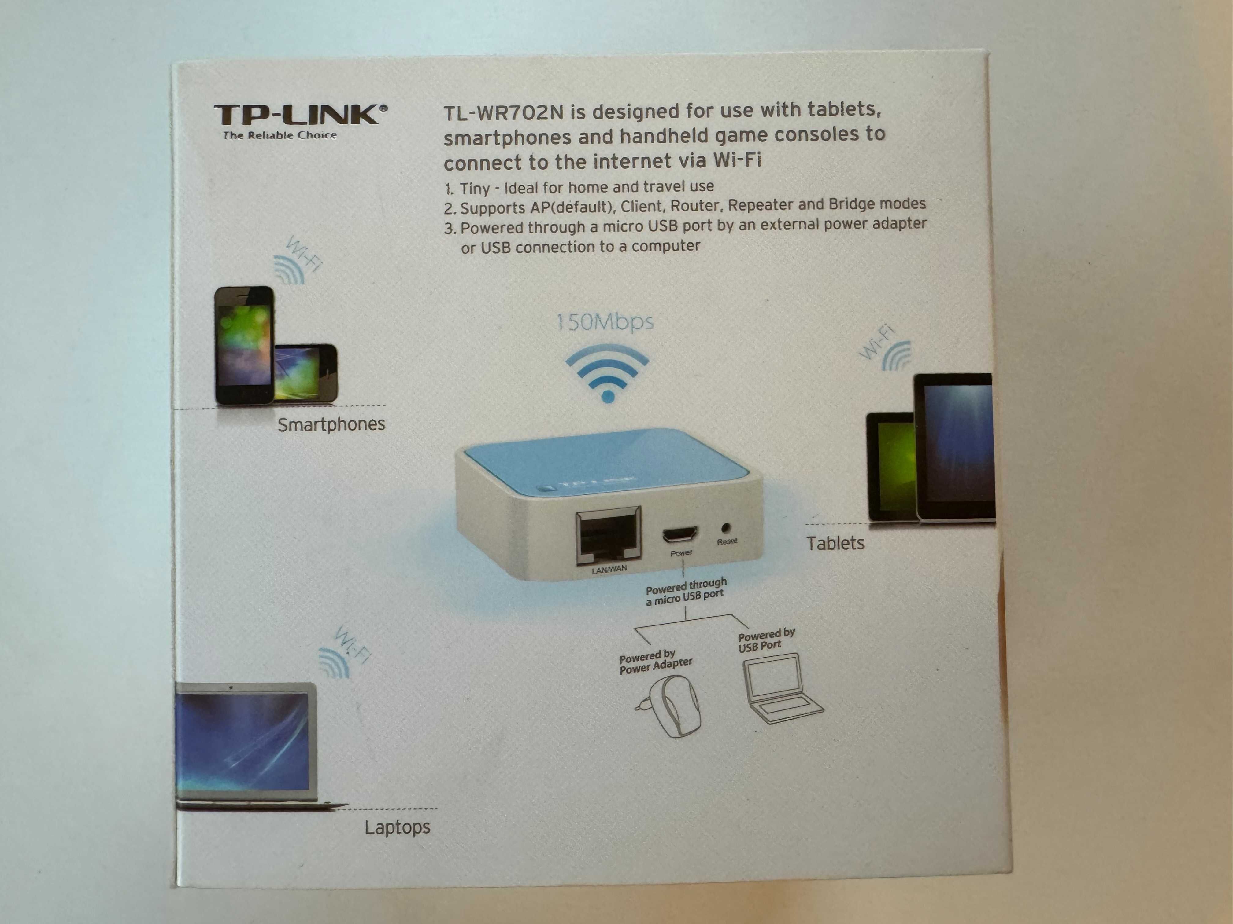 TP-Link Router repeater wzmacniacz sygnału 150 Mbps TL-WR-702N