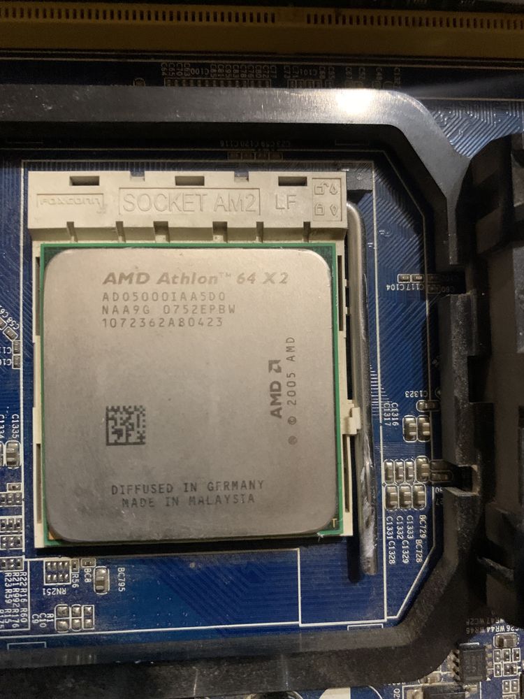 материнская плата gigabyte ga-m61pm-s2 Athlon 64 и ОЗУ