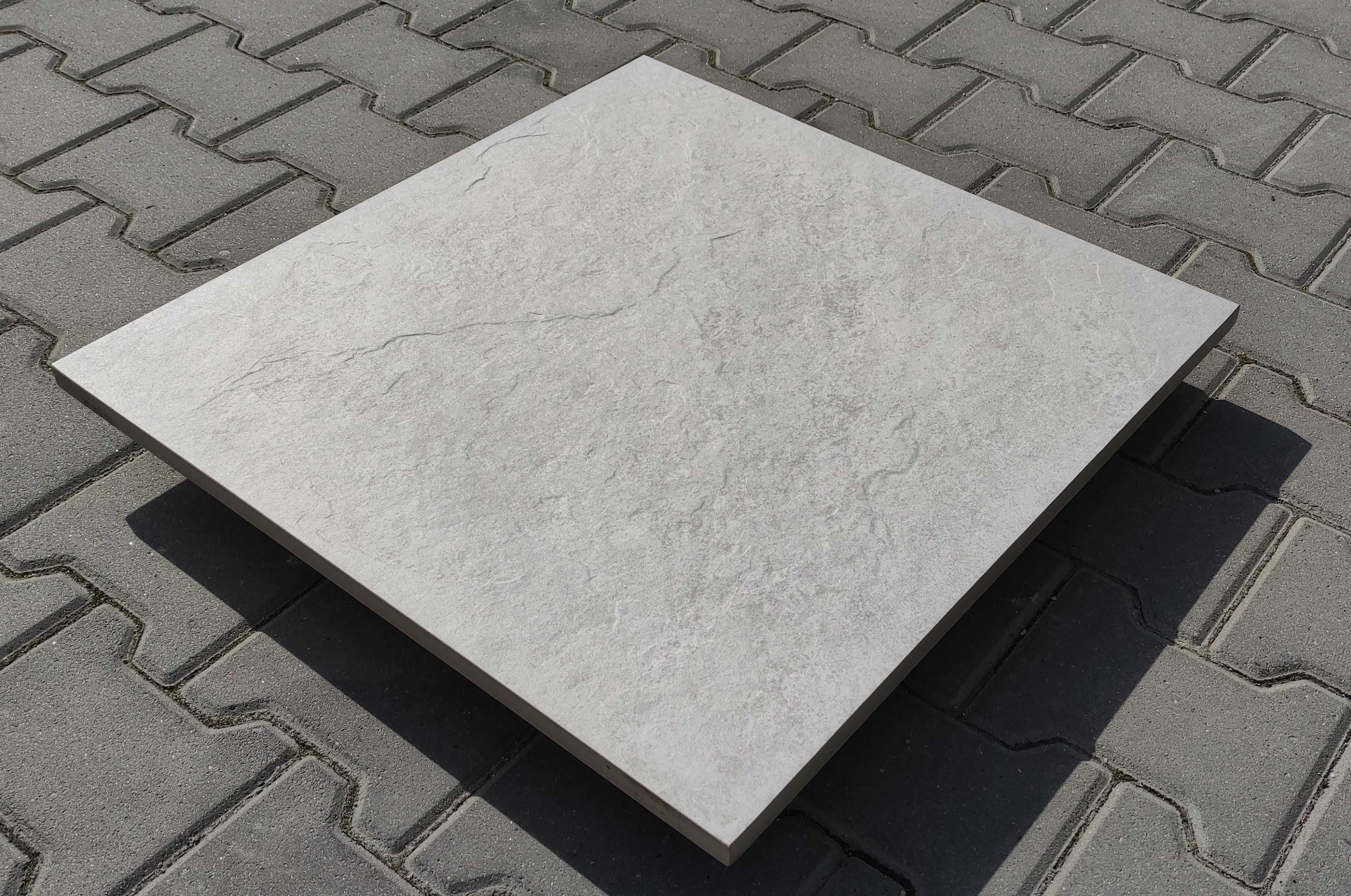 Płytki tarasowo chodnikowe Quarzo White 60x60x2