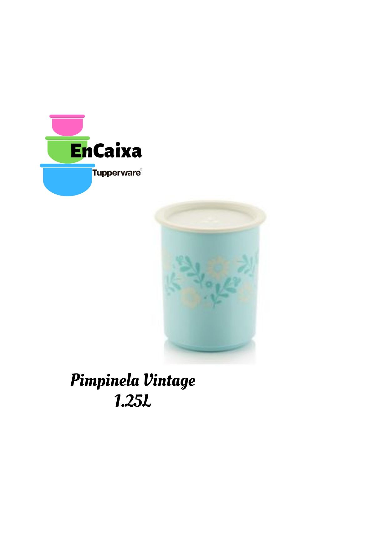 Pimpinela Vintage Tupperware