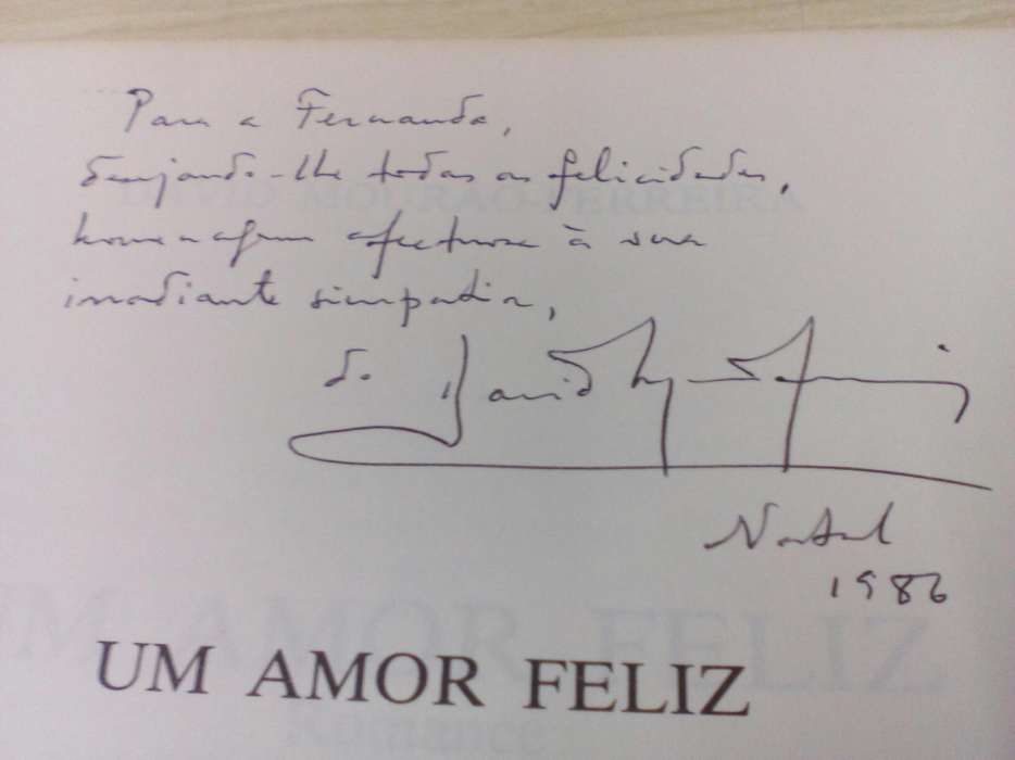 Um Amor Feliz, 1ª Edição.