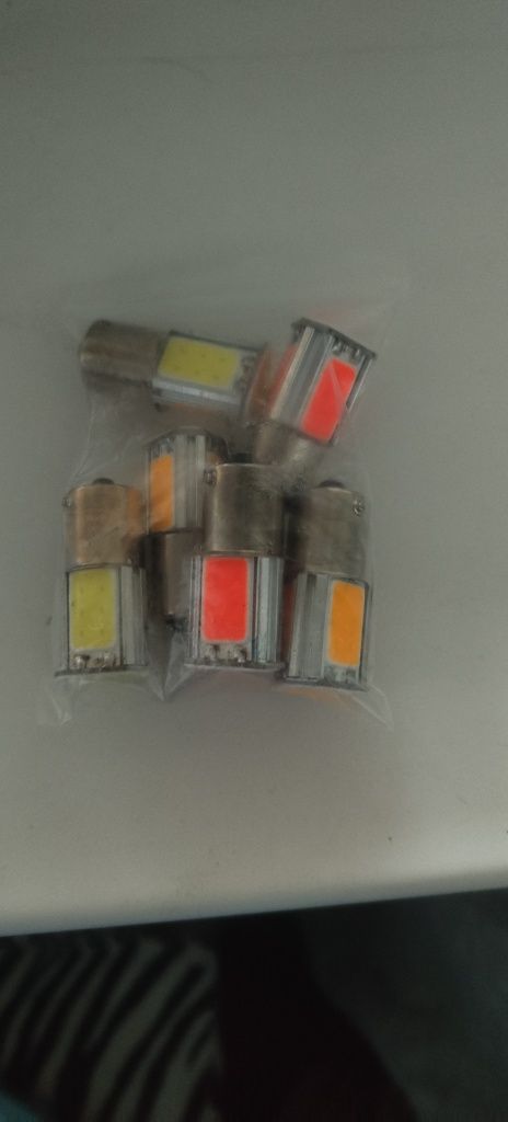 Комплект LED Лампочек P21/5W 12V 5W на заді фонарі (6шт.)