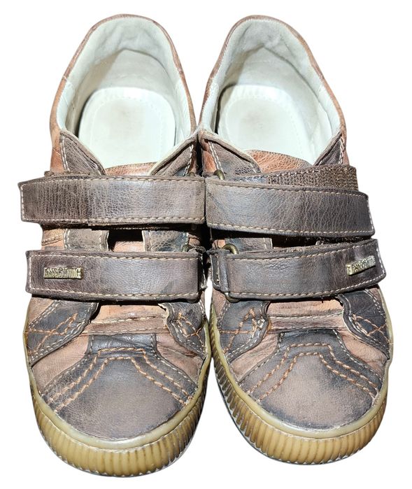 Półbuty skórzane Lasocki na wiosnę, jesień gumowe przody 31