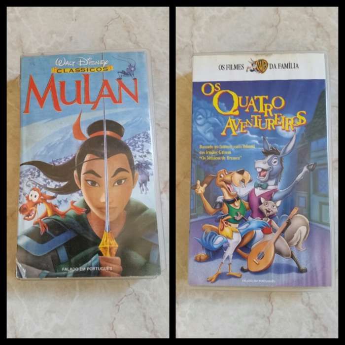 Cassetes VHS - Originais