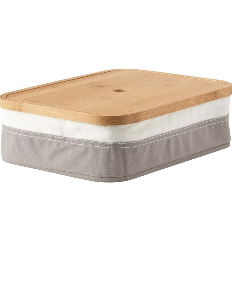 RABBLA IKEA pudełko z przegrodami 35cm