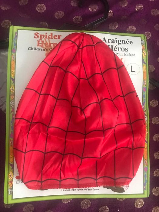 Fatos de carnaval disfarce de Super herói Aranha 11-14 anos