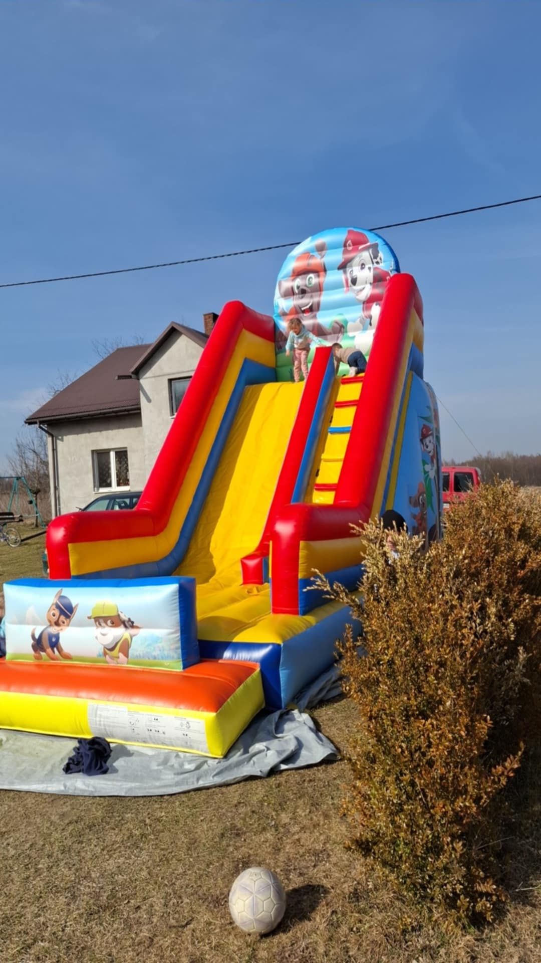 Wolne terminy!!! Zjeżdżalnia dmucha