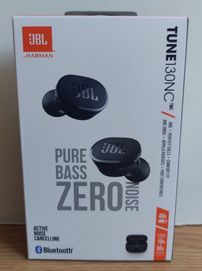 Słuchawki bezprzewodowe JBL TUNE 130 NC TWS ANC, czarne