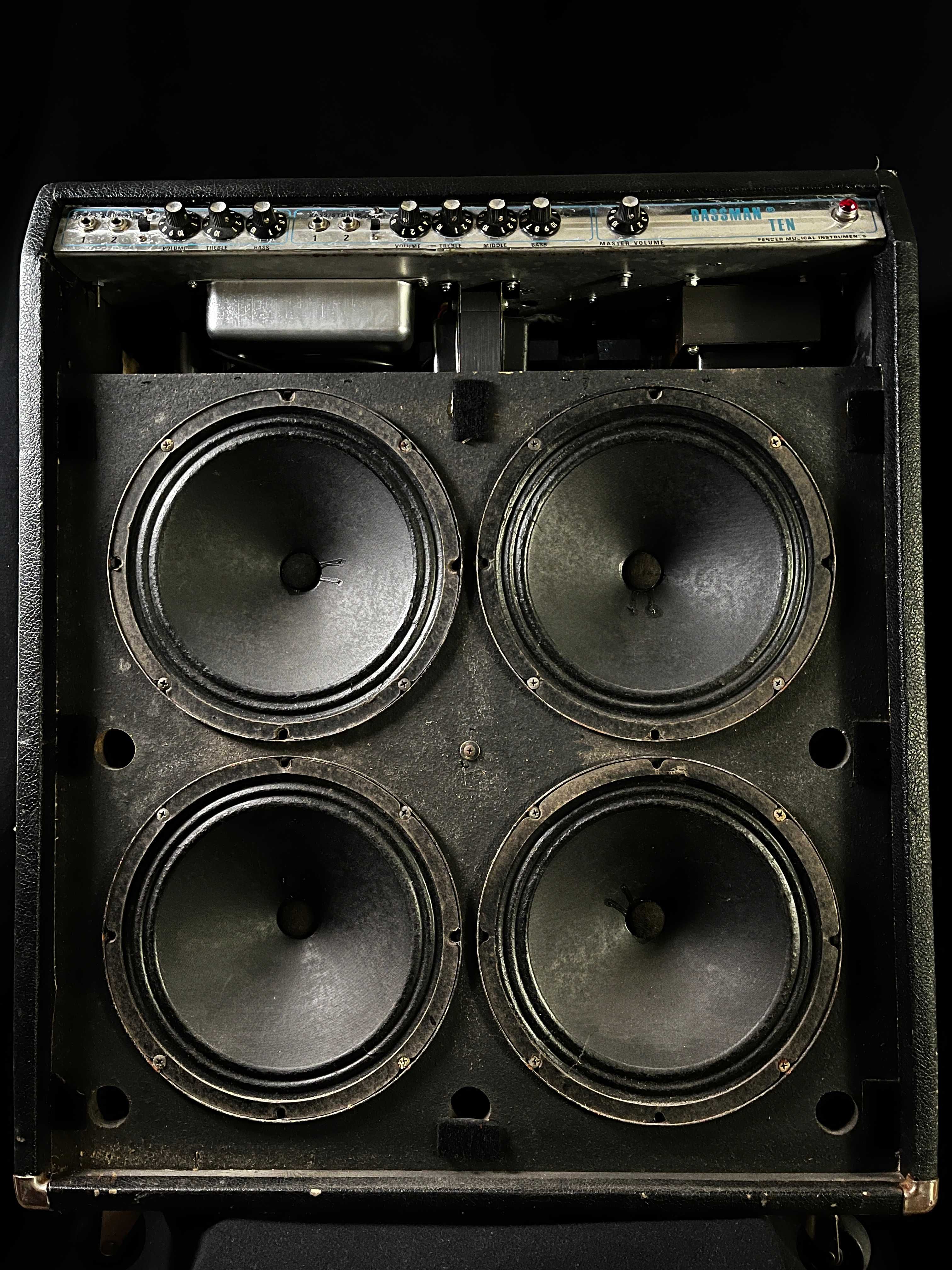 Wzmacniacz basowy Fender Bassman TEN - 4x10", 35W - 1976 Vintage