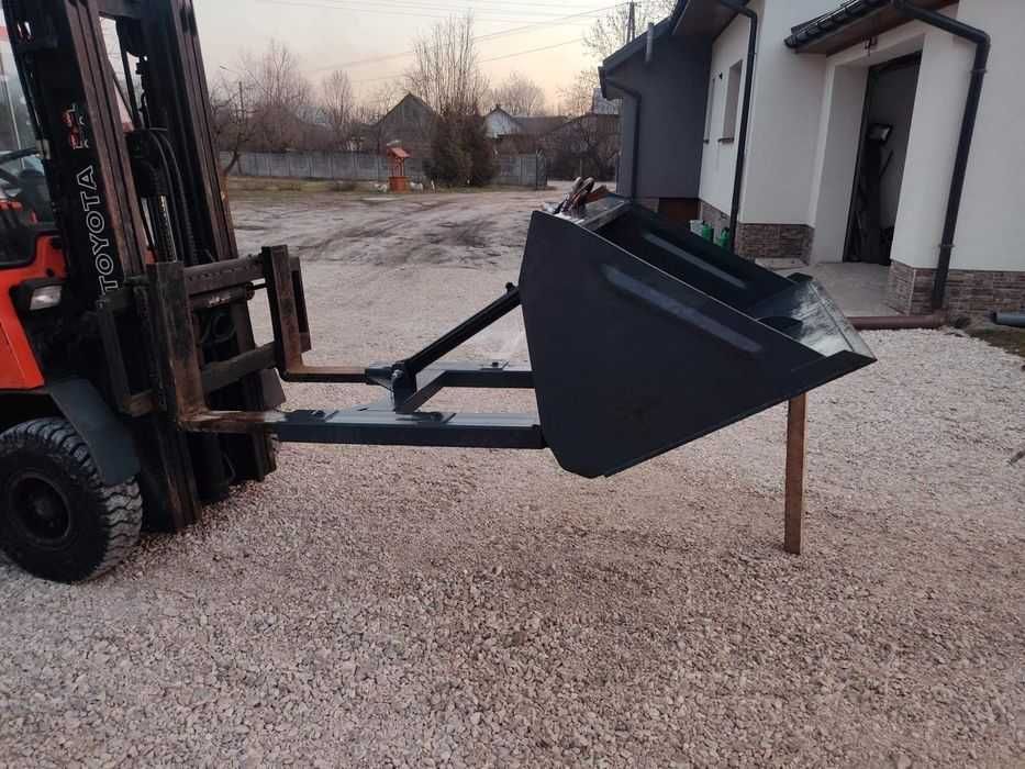 Łyżka Łycha Szufla Nowa na wózek widłowy do widlaka solidna dowóz